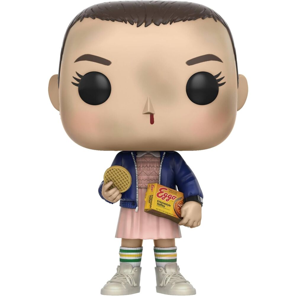 Figurine POP Stranger Things Eleven avec des gaufres Eggo