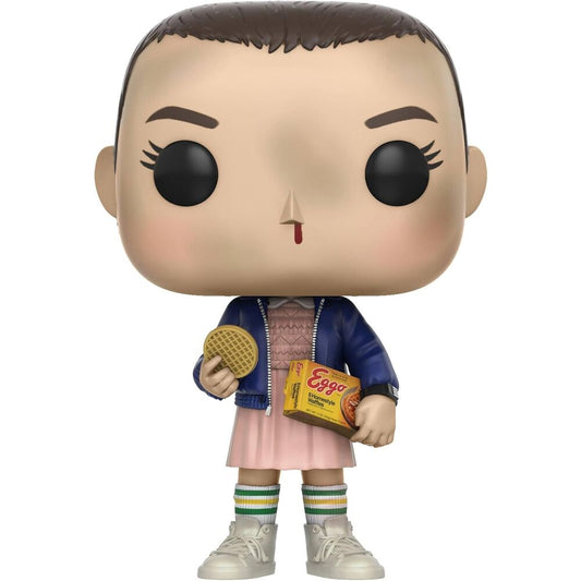 POP figure Stranger Things Eleven with Eggos