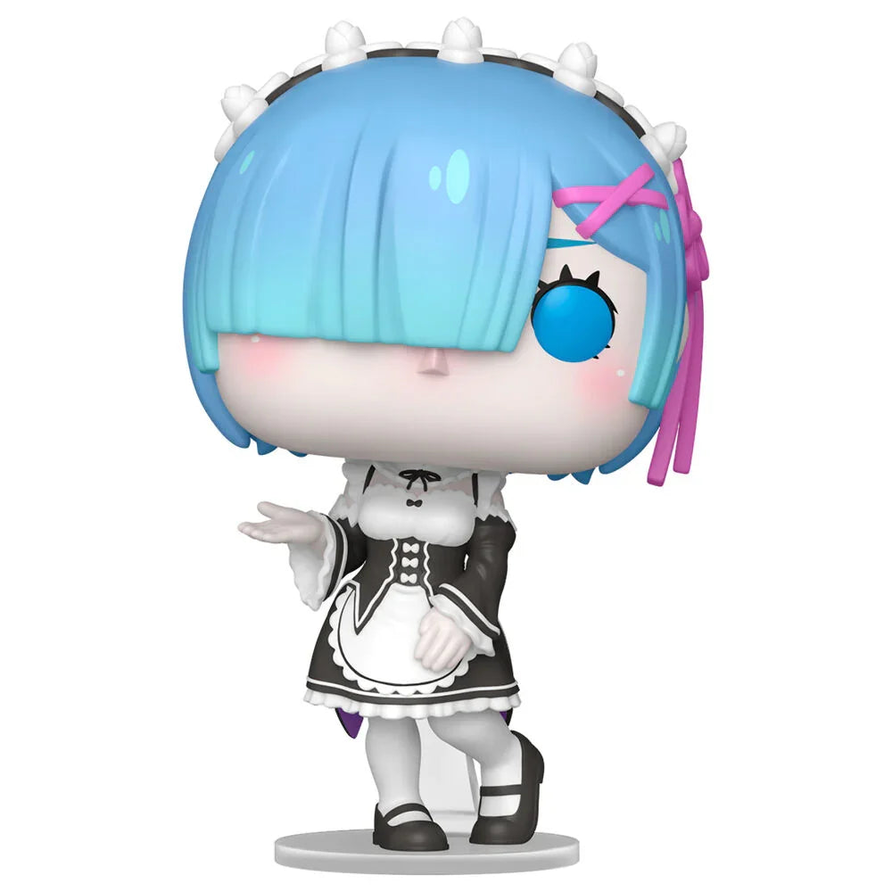 Funko Pop! Re:Zero Starting Life in Another World Rem - Figura da Collezione Vinyl Nerdscape