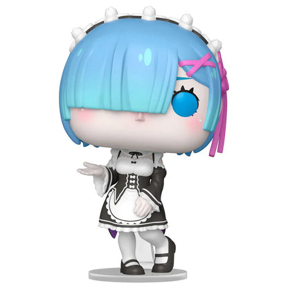 Funko Pop! Re:Zero Starting Life in Another World Rem 5 + 1 Chase - Figura da Collezione Vinyl Nerdscape
