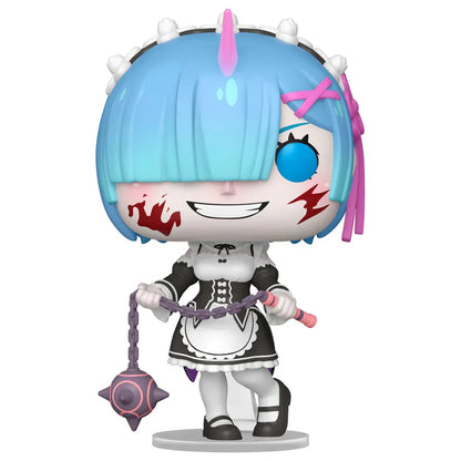 Funko Pop! Re:Zero Starting Life in Another World Rem 5 + 1 Chase - Figura da Collezione Vinyl Nerdscape