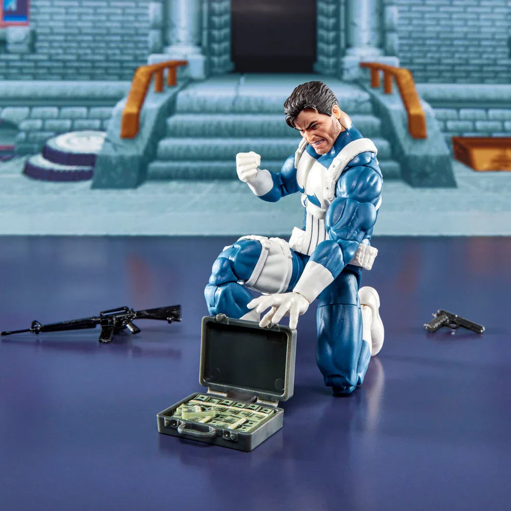 Marvel Legends The Punisher Gamerverse - Figura da Collezione Punisher & Nick Fury - Nerdscape Nerdscape