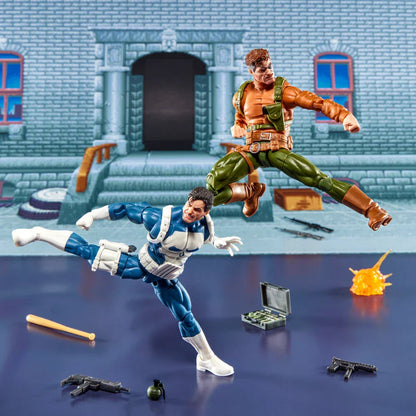 Marvel Legends The Punisher Gamerverse - Figura da Collezione Punisher & Nick Fury - Nerdscape Nerdscape
