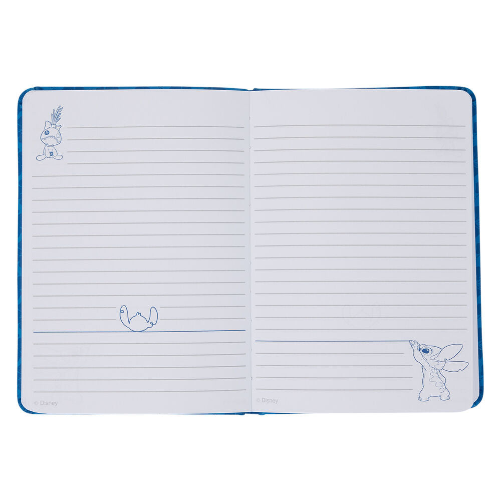 Loungefly Disney Stitch Holiday notebook Nerdscape