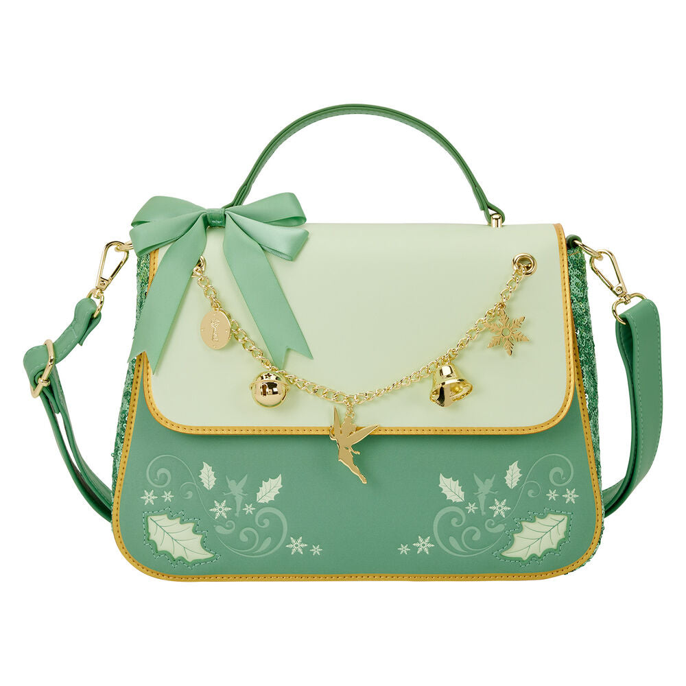 Loungefly Disney Peter Pan Tinker Bell Holiday shoulder bag Nerdscape