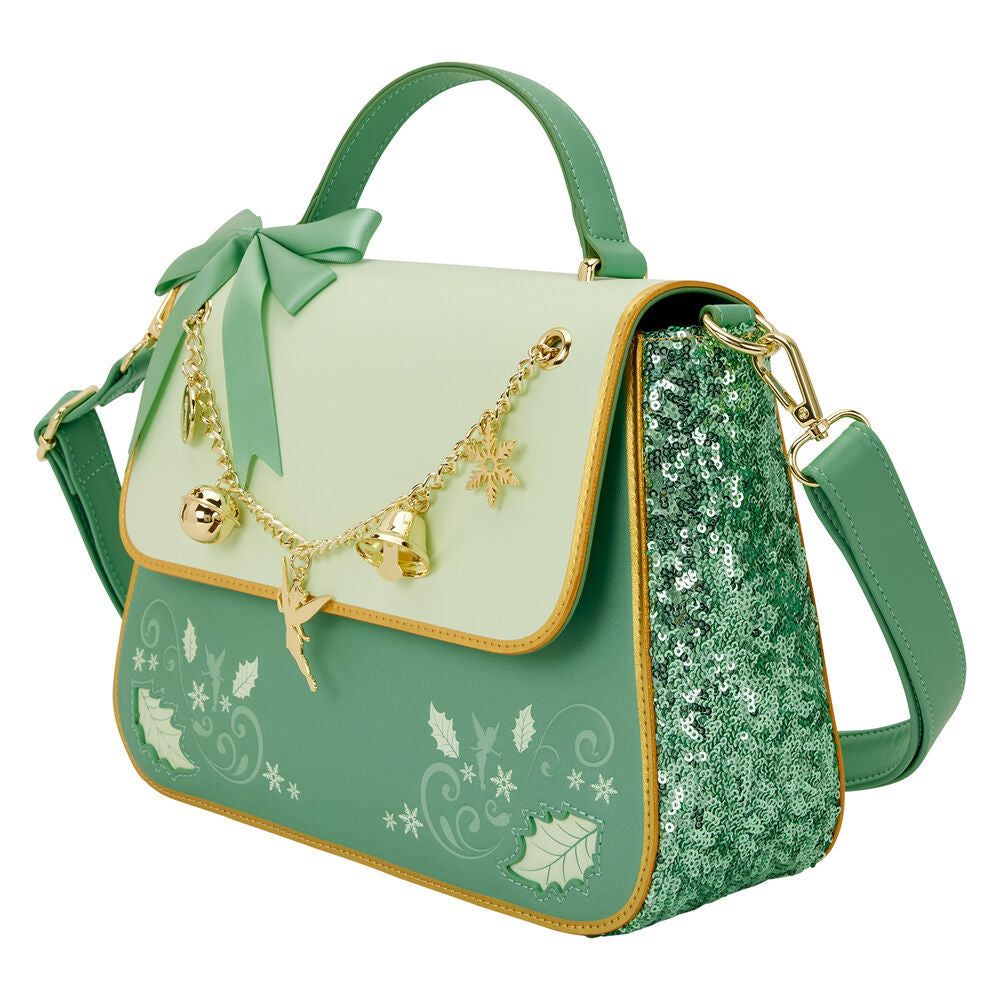 Loungefly Disney Peter Pan Tinker Bell Holiday shoulder bag Nerdscape