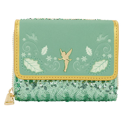 Loungefly Disney Peter Pan Tinker Bell Holiday wallet Nerdscape