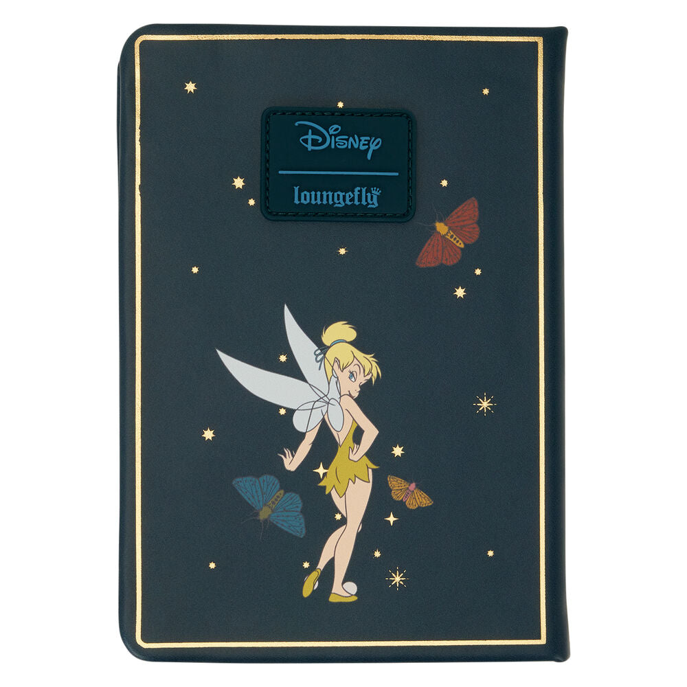 Loungefly Disney Peter Pan Tinker Bell Holiday notebook Nerdscape