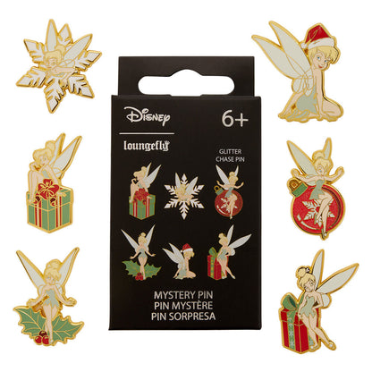 Loungefly Disney Peter Pan Tinker Bell Holiday Mystery Box Enamel Pin - Nerdscape Nerdscape