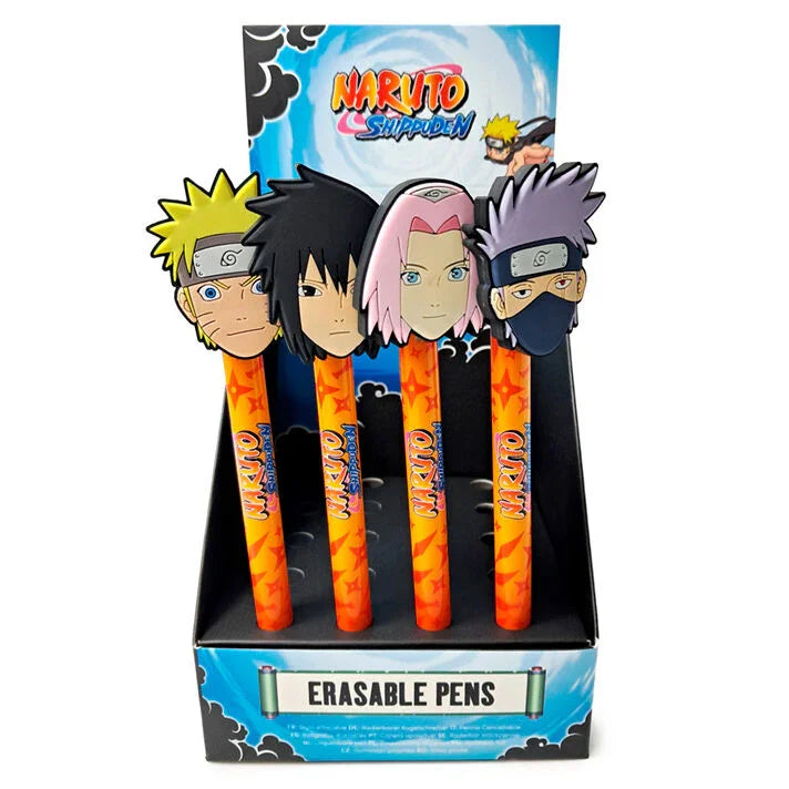 Naruto Shippuden assorted erasable pen Nerdscape
