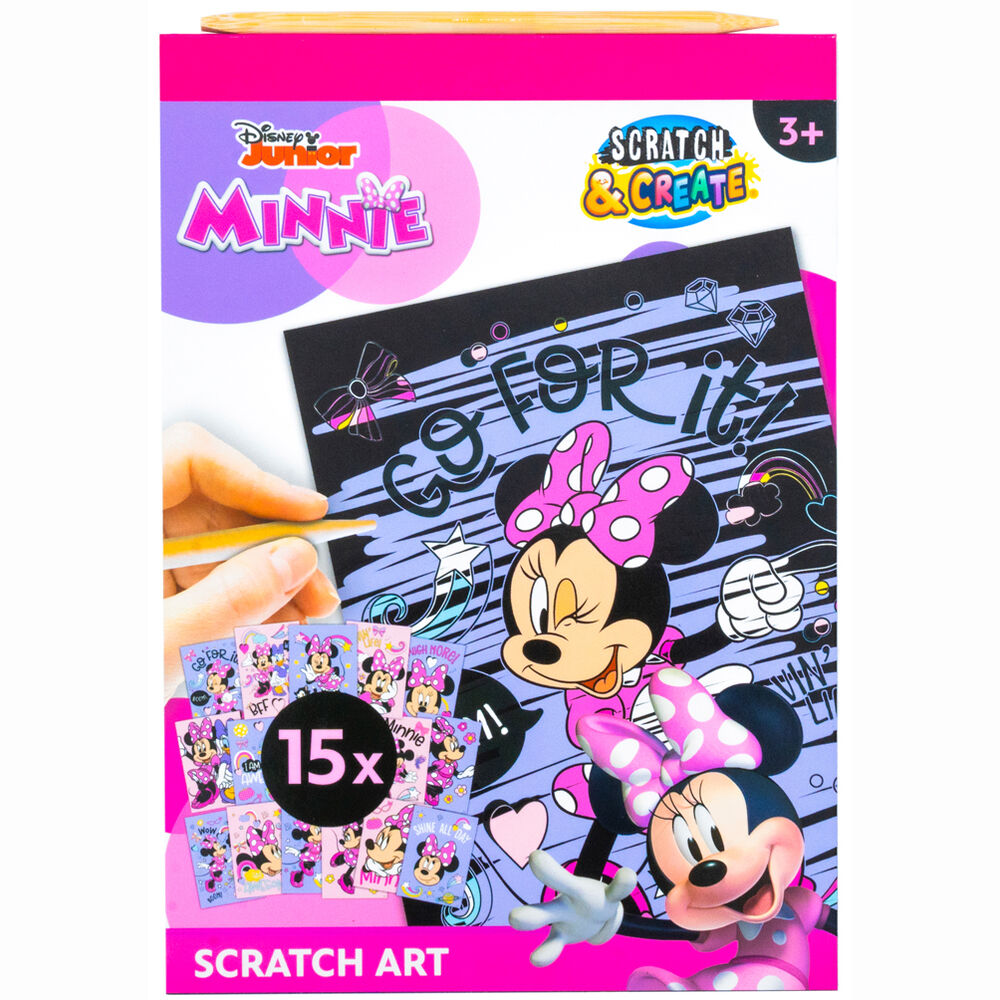 Disney Minnie scratching set Nerdscape