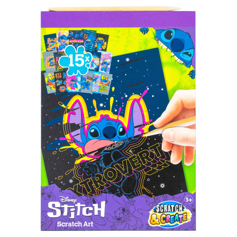 Disney Stitch scratching set Nerdscape
