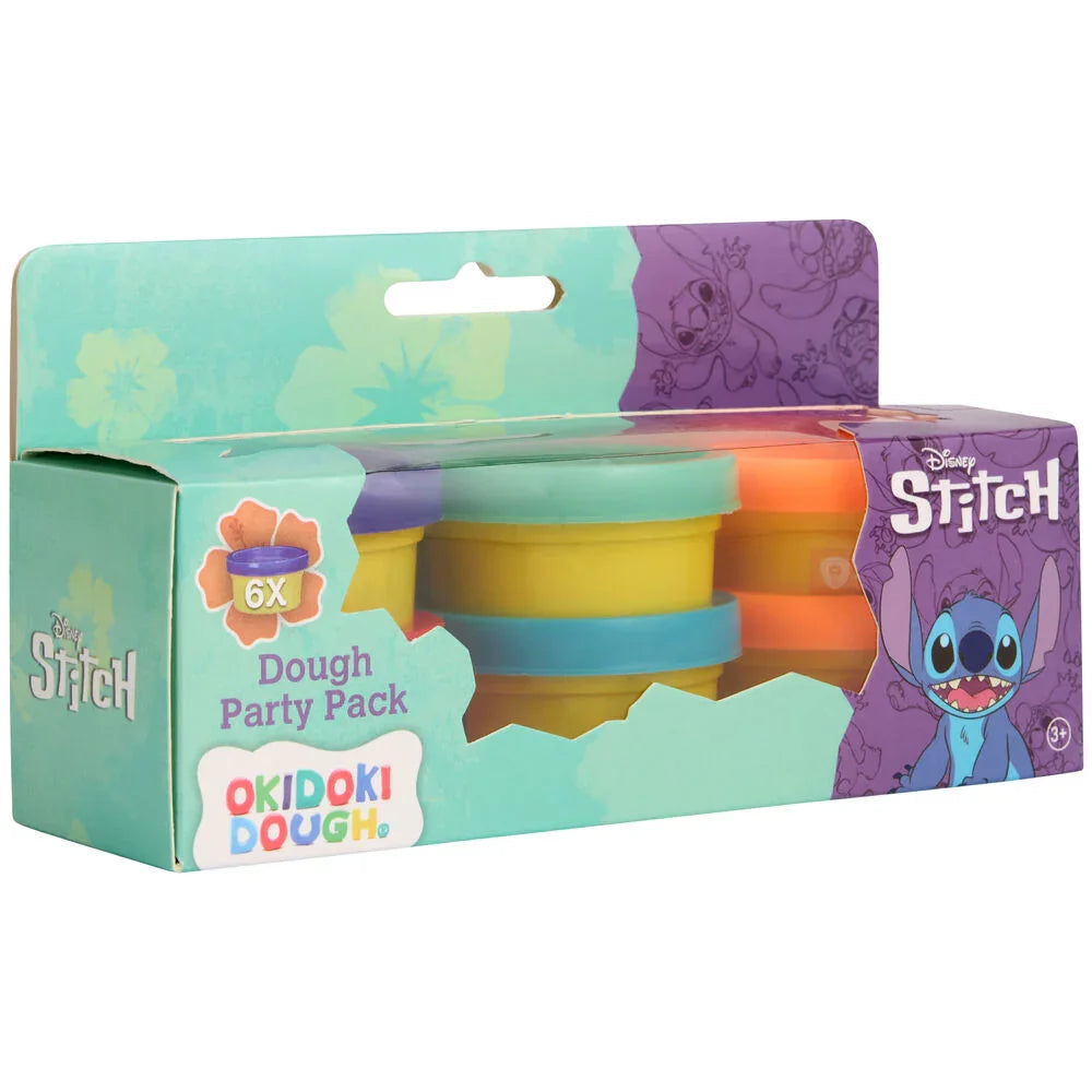 Disney Stitch pack 6 mini pots of modelling clay Nerdscape