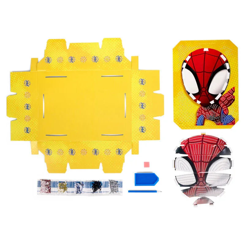 Marvel Spiderman Craft 3D diamond mosaic Nerdscape