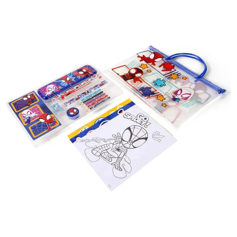 Marvel Spiderman stationary set Nerdscape