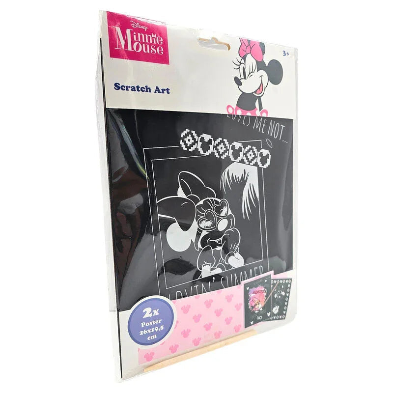 Disney Minnie scratching set Nerdscape