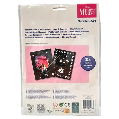 Disney Minnie scratching set Nerdscape