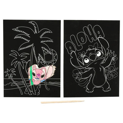 Disney Stitch scratching set Nerdscape