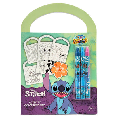 Ensemble d'activités et de coloriages Disney Stitch assortis