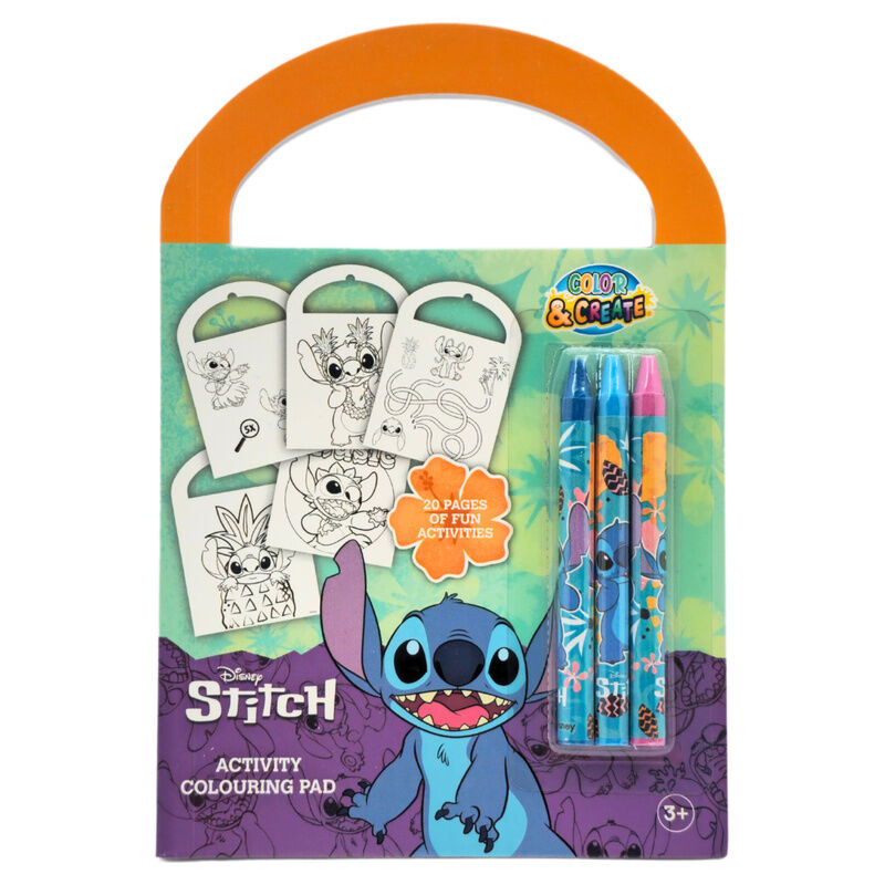 Ensemble d'activités et de coloriages Disney Stitch assortis