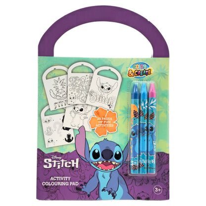 Ensemble d'activités et de coloriages Disney Stitch assortis
