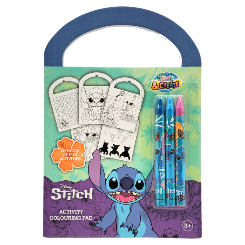 Ensemble d'activités et de coloriages Disney Stitch assortis