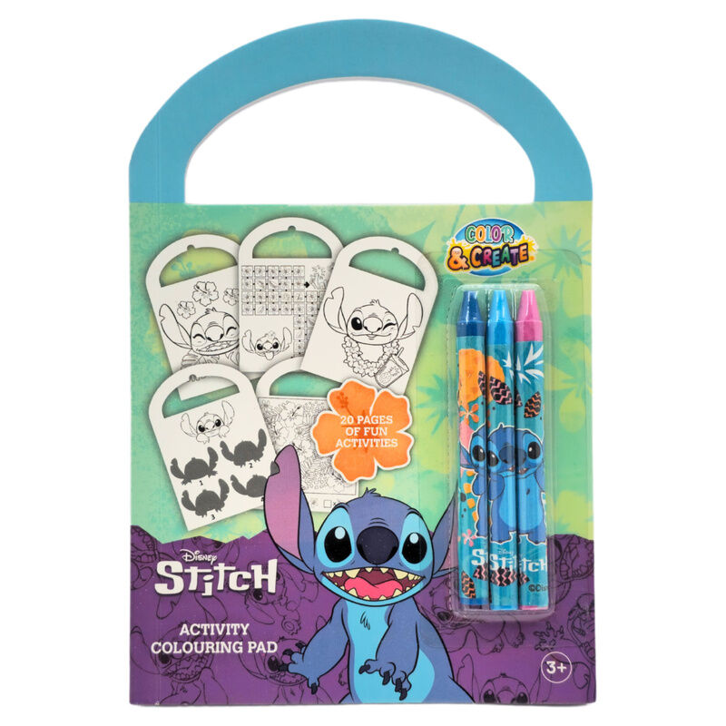 Ensemble d'activités et de coloriages Disney Stitch assortis