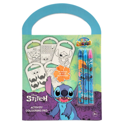 Ensemble d'activités et de coloriages Disney Stitch assortis