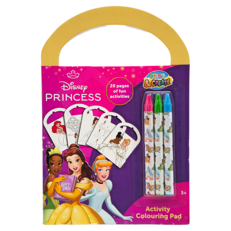 Ensemble d'activités et de coloriages assortis Princesses Disney