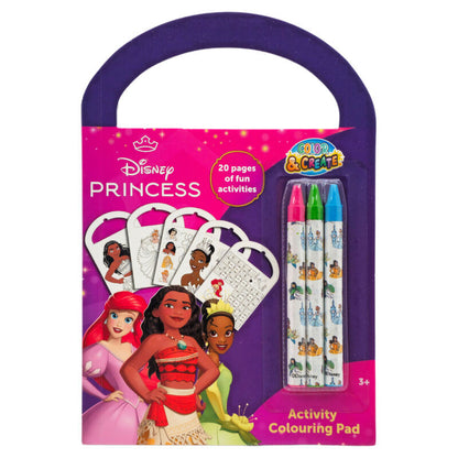 Ensemble d'activités et de coloriages assortis Princesses Disney
