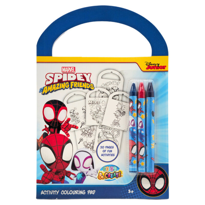 Marvel Spiderman assorted Activity and coloring set