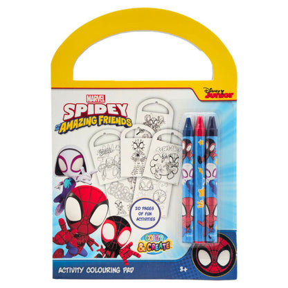 Marvel Spiderman assorted Activity and coloring set