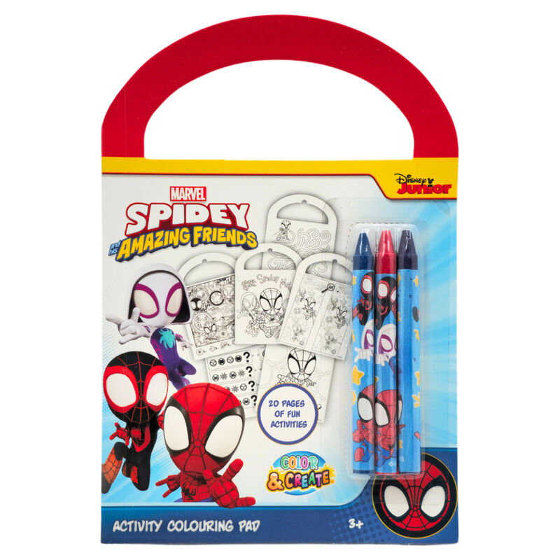 Marvel Spiderman assorted Activity and coloring set