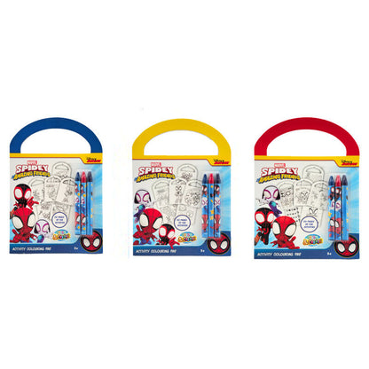 Marvel Spiderman assorted Activity and coloring set
