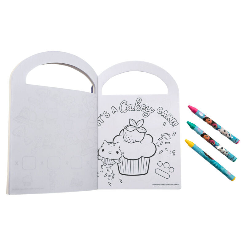 Gabbys Dollhouse assorted Activity and colouring set