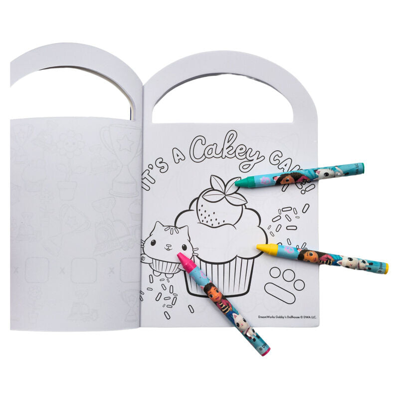 Gabbys Dollhouse assorted Activity and colouring set
