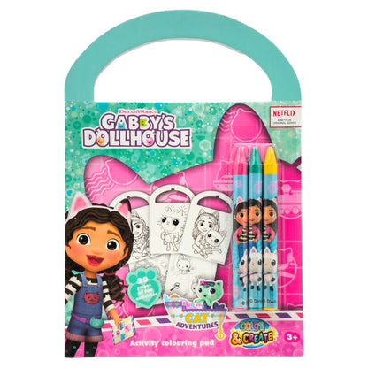 Gabbys Dollhouse assorted Activity and colouring set
