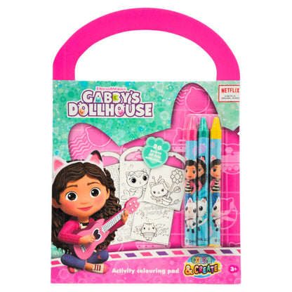 Gabbys Dollhouse assorted Activity and colouring set