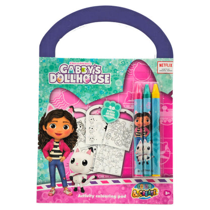 Gabbys Dollhouse assorted Activity and colouring set