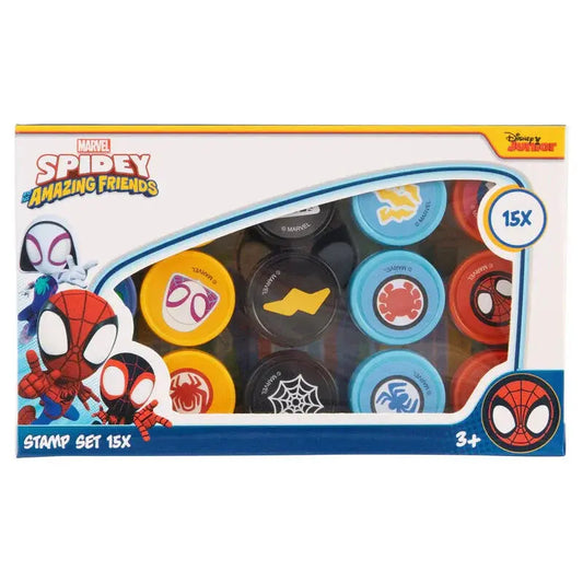 Marvel Spiderman pack 15 stamps Nerdscape