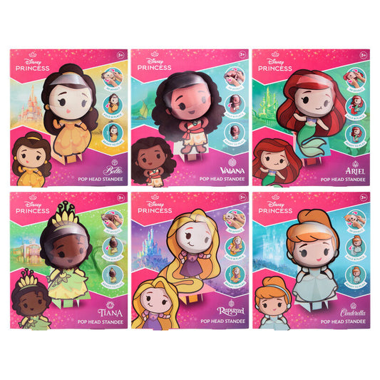 Figurines 3D assorties de princesses Disney (20 cm)