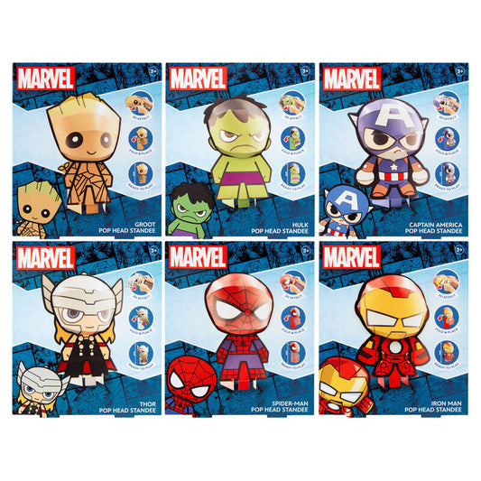 Figurines 3D Marvel assorties de 20 cm