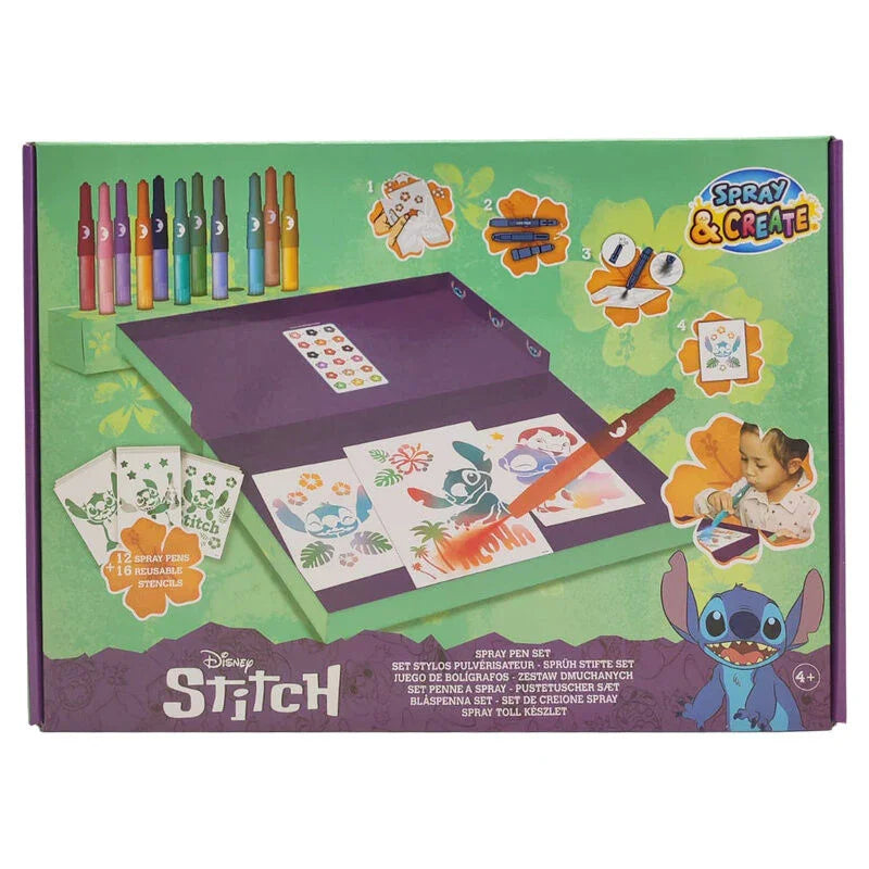 Disney Stitch Airbrush set and stencils Nerdscape