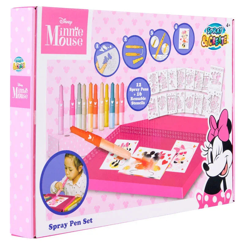 Disney Minnie Airbrush set and stencils Nerdscape