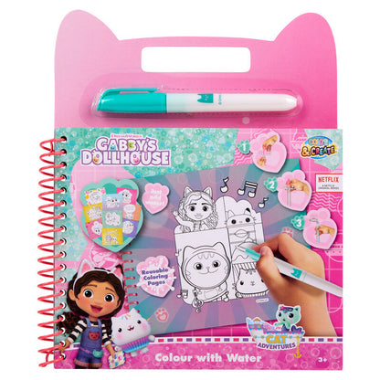 Gabbys Dollhouse Magic water painting book Nerdscape