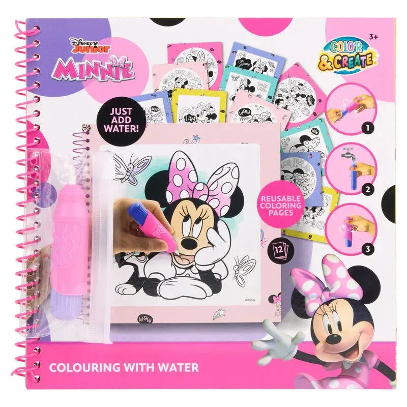 Disney Minnie Magic water painting book Nerdscape