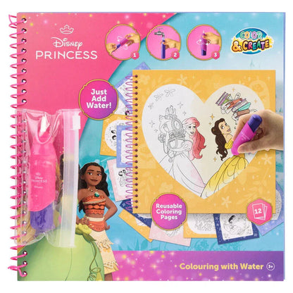 Disney Princess Magic water painting book Nerdscape