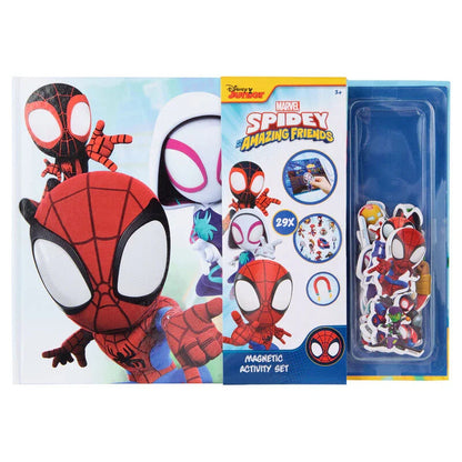 Marvel Spiderman Magnetic book + sticker Nerdscape