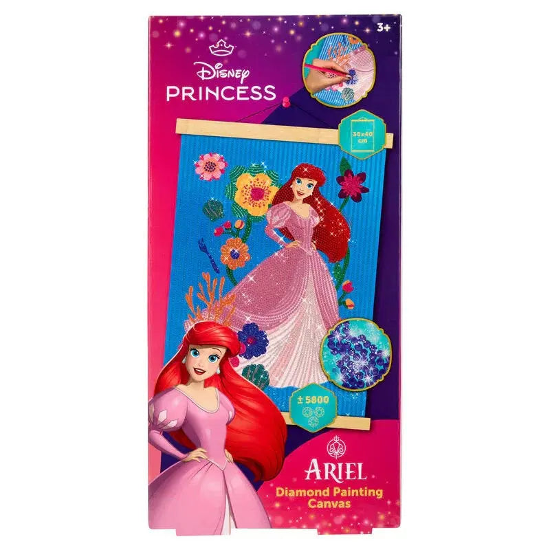 Disney Princess Wooden frame with diamond painting Nerdscape