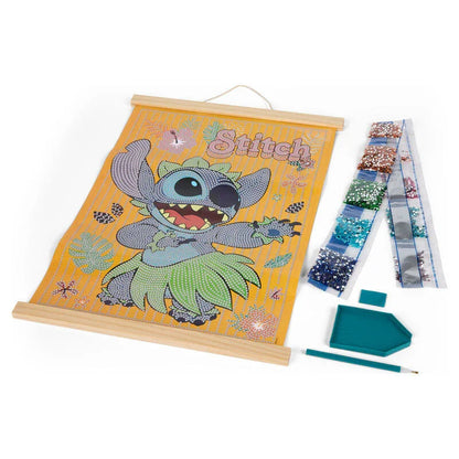 Disney Stitch Wooden frame with diamond painting Nerdscape